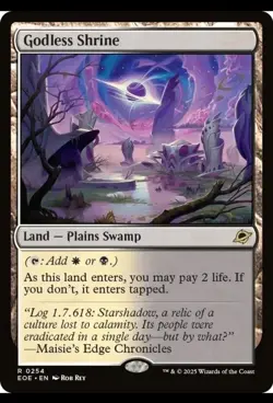 Godless Shrine - Edge of Eternities - EOE MTG 0254 - Image 1