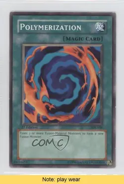 Polymerization 1st Ed. YuGiOh Starter Deck Joey #SDJ-036 2003 READ 0e1 - Image 1