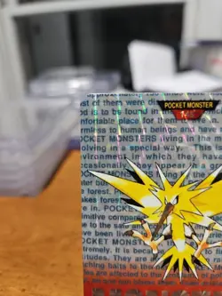 Zapdos Red Prism #145 Pocket Monsters Carddass 1996 Pokemon - Image 2