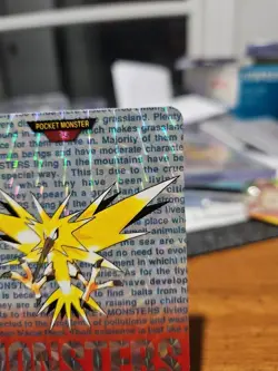 Zapdos Red Prism #145 Pocket Monsters Carddass 1996 Pokemon - Image 3