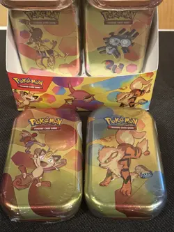 Pokemon Scarlet Violet 151 Mini Tins Display 10 TINS Factory Sealed COMPLETE SET - Image 3