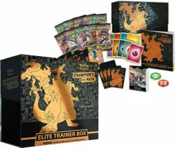 Champion's Path Charizard Pokemon TCG Sealed Elite Trainer Box ETB - Image 1