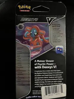 Pokemon Deoxys V - V Battle Deck- Sealed - Image 2