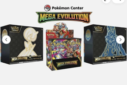 Pokemon Center Mega Evolution ETBs & Enhanced Booster Box *PRESALE* - Image 1