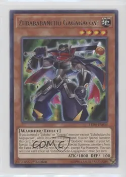 Zubababancho Gagagacoat (R) 1st Ed. YuGiOh Legendary Duelists: Magical Hero 02l5 - Image 1
