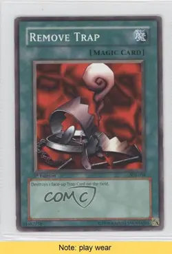 Remove Trap 1st Ed. YuGiOh Starter Deck Joey #SDJ-034 2003 READ 1a1 - Image 1