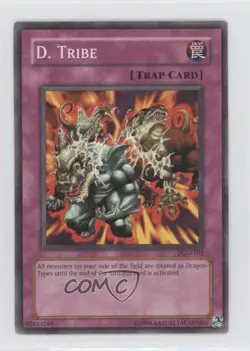 D Tribe YuGiOh Pharaonic Guardian #PGD-102 2003 0xr2 - Image 1