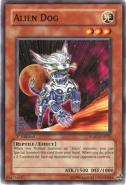 Yugioh: 3x Alien Dog - RGBT-EN033 - Common - Unlimited Edition - NM Raging Battl - Image 1