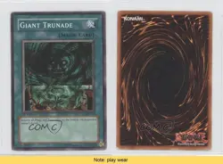 Giant Trunade 1st Ed. YuGiOh Starter Deck Joey #SDJ-032 2003 READ 1a1 - Image 3