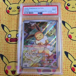 Eevee 173 Pokemon Center Exclusive 173 Sv Scarlet & Violet Promo Card PSA Mint 9 - Image 1