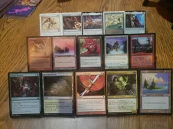 Magic the Gathering Card Lot Of 15 Cards - Image 1