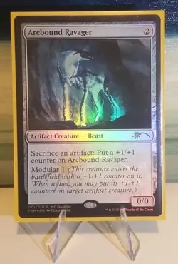 2019 MTG Foil Arcbound Ravager WMCQ - 001/001 Promo Card - WOTC - NM Condition - Image 1
