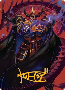 Golbez, Crystal Collector Art Card (Gold-Stamped Signature) - 45 / English / Ne - Image 1