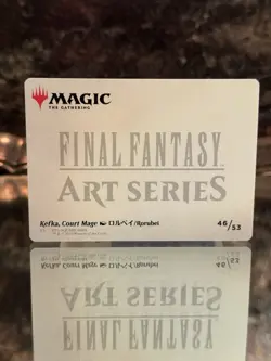 Kefka, Court Mage Art Card - 46 / English / Near Mint MTG - Image 2