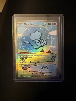 Pokemon 2024 Bubble Mew EX Special Illustration Rare Card 232/091 Paldean Fates - Image 1
