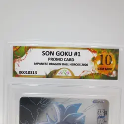 Son Goku #1 Promo Card Japanese Dragon Ball Heroes 2020 SRG 10 - Image 2