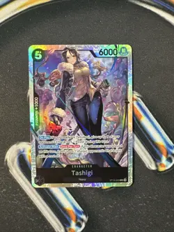 Tashigi ST19-003 SR ONE PIECE Tcg Card Game NM Black - Image 1