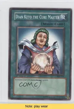 Dian Keto the Cure Master 1st Ed. YuGiOh Starter Deck Joey #SDJ-027 READ 1a1 - Image 1