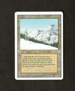 Magic: The Gathering Taiga Revised Edition Lightly Played MTG 1994 - Image 1