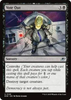 Vote Out -Foil Near Mint MTG Edge of Eternities - Image 1