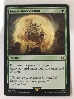 MTG Heroic Intervention Commander: the Lord of the Rings: Tales of Middle-Earth - Image 1