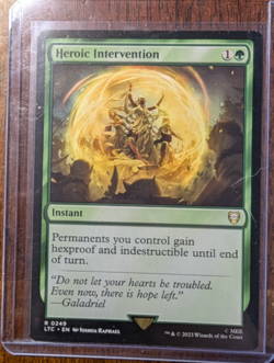 MTG Heroic Intervention Commander: the Lord of the Rings: Tales of Middle-Earth - Image 1