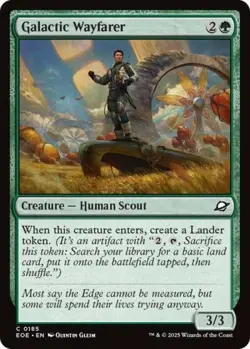 Galactic Wayfarer -Foil Near Mint MTG Edge of Eternities - Image 1