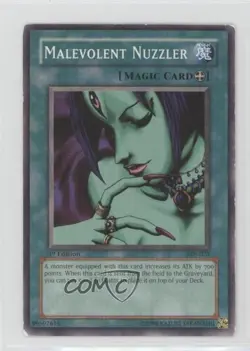 Malevolent Nuzzler 1st Ed. YuGiOh Starter Deck Joey #SDJ-025 2003 0l37 - Image 1