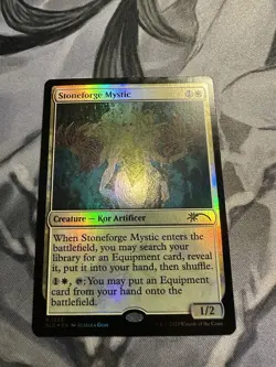 Stoneforge Mystic FOIL MTG Secret Lair Drop 1253 Rebecca Guay NM Unplayed - Image 2
