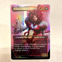 Kuja, Genome Sorcerer (Borderless) Final Fantasy Foil 399 MTG Trance - Image 2