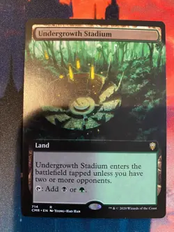 MTG Commander Legends Undergrowth Stadium Extended Art - Image 1