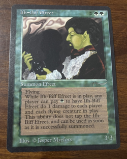 MTG IFH-BIFF EFREET ARABIAN NIGHTS NEAR MINT / MINT MAGIC THE GATHERING - Image 1