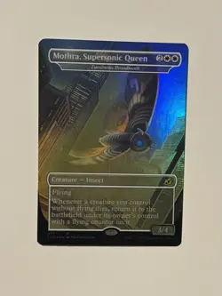 Mothra, Supersonic Queen - Luminous Broodmoth Ikoria: Lair of Behemoths Foil MTG - Image 1