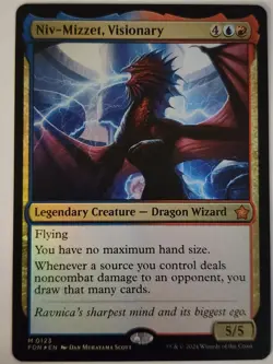 Niv-Mizzet, Visionary (Foil) [Foundations] (FDN) [MTG] Magic 123 - Image 1