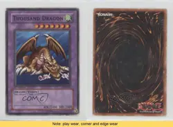 Thousand Dragon 1st Ed. YuGiOh Starter Deck Joey #SDJ-023 2003 READ 0c6 - Image 3