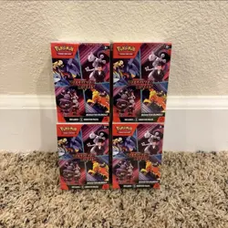 Pokemon Scarlet & Violet Destined Rivals Booster Bundle Box - LOT OF 4 - Sealed - Image 1