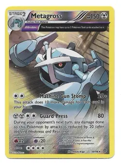 Metagross 50/98 XY - Ancient Origins Reverse Holo Pokemon TCG - Image 1