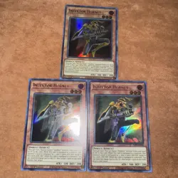 🔥 3x YUGIOH GFP2-EN062 Inzektor Hornet ULTRA RARE NM 1ST ED PLAYSET 🔥 - Image 1