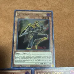 🔥 3x YUGIOH GFP2-EN062 Inzektor Hornet ULTRA RARE NM 1ST ED PLAYSET 🔥 - Image 2