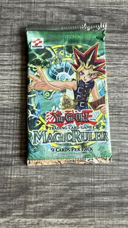 YuGiOh Magic Ruler Booster Pack Old Square Logo Unlimited (5 Packs Total) - Image 3