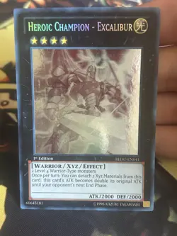 Yugioh: Heroic Champion - Excalibur - REDU-EN041 - Ghost Rare - 1st Edition - MP - Image 1
