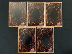 Yugioh Exodia The Forbidden One - PG-61 ~ PG-65 Phantom God Full Set (LP) - Image 2