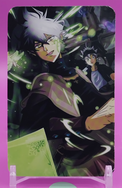 Yuno&Asta/ Black Clover Promo Trading Card Weekly Shonen Jump Japanese Anime - Image 1