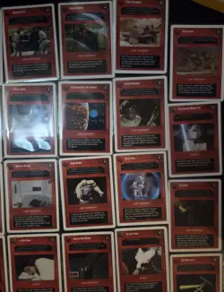 🔥🔥1995 STAR WARS CCG PREMIERE UNLIMITED (DARK) 87 PC. CARD LOT *NO DUPLICATES* - Image 4