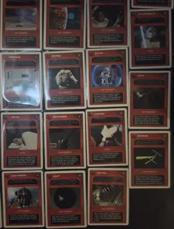 🔥🔥1995 STAR WARS CCG PREMIERE UNLIMITED (DARK) 87 PC. CARD LOT *NO DUPLICATES* - Image 5