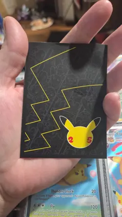 Birthday Pikachu Pokemon Trading Card #24 Celebrations Classic Collection - Image 4