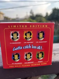 🔥 NEW BurgerKing Pokemon Pikachu 23k Gold Plated Card & Pokeball Sealed - Image 4
