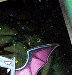 Dark Golbat - 7/82 - Pokemon Team Rocket Holo Rare WOTC - NM - SWIRL Card - Image 2