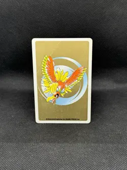 Umbreon Poker Card 9 Of Hearts No.197 Gold Ho-oh Deck Japanese Pokemon 2000 - Image 2