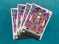 Mercurymon BT18-064 Playset Special Booster 2.0 Digimon Card Game x4 - Image 1